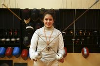 La tiradora ferrolana entrena tres d�as a la semana en el pabell�n de A Malata . 