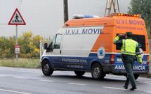 Las agrupaciones de Protecci�n Civil de Vilagarc�a y Cambados tambi�n tienen ambulancias. 