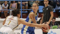 Gala Mestres, con 19 puntos, fue la m�xima anotadora del partido.