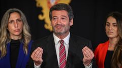 El lder de la oposicin en Portugal, el ultraderechista Andr Ventura.