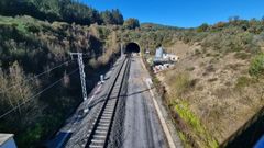 Habr obras para ampliar la variante de A Pobra de San Xiao, en la zona de los tneles de Torrente y Cortes