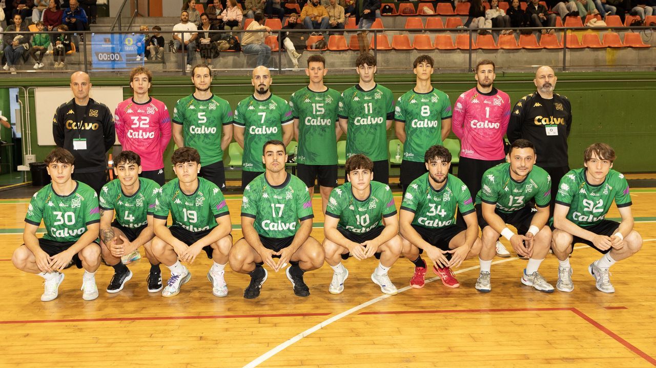 El Calvo Xiria de balonmano toma aire con un gran triunfo en Culleredo