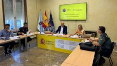 Reuni�n sobre el plan director en la Subdelegaci�n del Gobierno.