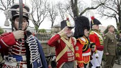 Aniversario de la batalla de Elvi�a en A Coru�a