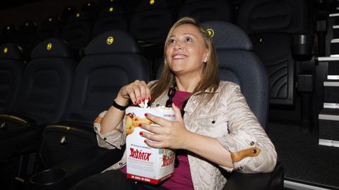 Elena Muñoz dice que ahora ve muchas películas infantiles por sus hijas.