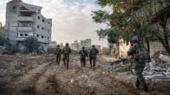 Soldados israel�es en Gaza.