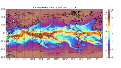 Río humedad impacta en el noroeste de Australia