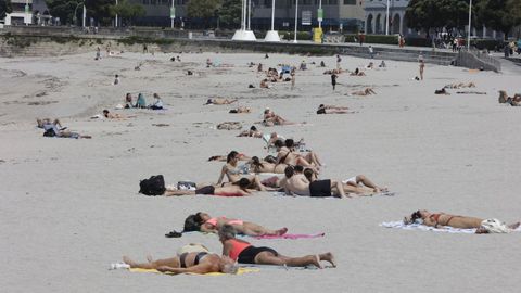 D�a soleado en A Coru�a
