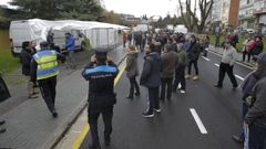 En el 2016 ya hubo conflictos porque no se permiten instalar las furgonetas junto a los puestos