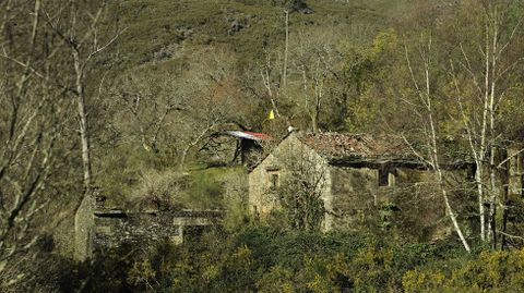 Grobas, una aldea abandonada en O Candn. 