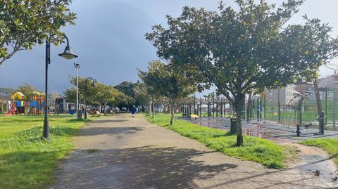 Parque do Espi�eiro, en Portonovo