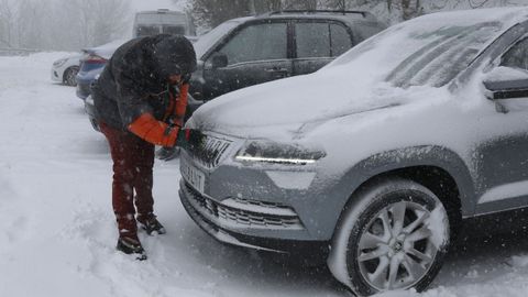 Las bajas temperaturas tambin causaron la aparicin de hielo