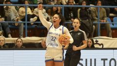 Moira Joiner, con 15 puntos, volvi� a ser la jugadora m�s destacada del Baxi Ferrol.