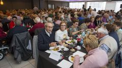 Gran participaci�n en la comida solidaria de C�ritas de Cabana