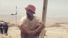 Aar�n Garc�a en Tel Aviv.