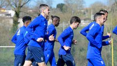 Convocatoria entrenamiento Requexon Barcenas Javi Hernandez Ibrahima Ibra Jimmy Joselu Tejera