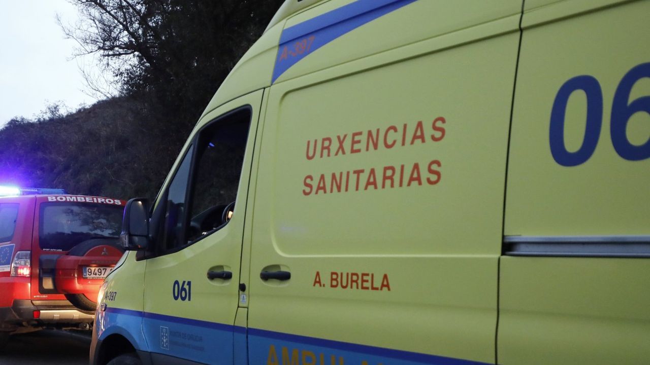 Atropello con herido leve en Vilaframil en la tarde del viernes