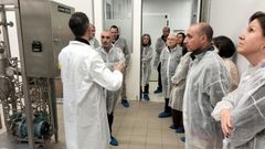 Visita del Clster Alimentario de Galicia al Campus Terra de la USC.