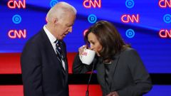 Biden y Harris tuvieron que enfrentar acusaciones sobre sus respectivas responsabilidades en el pasado