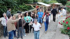 Una visita guiada a la calle Falagueira, donde se instalar� el monumento, durante una jornada dedicada a la cultura jud�a