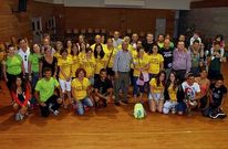 Presentaci�n del Ultratrail de Cami�o polos Faros en el Centro C�vico de Malpica. 