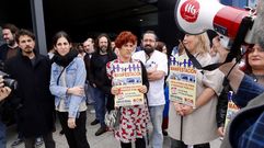 Protesta en defensa de la sanidad p�blica