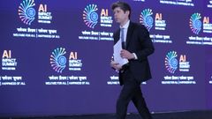 El director ejecutivo de OpenAI, Sam Altman, asiste a una sesi�n en la Cumbre de Impacto de IA 2026 en Bharat Mandapam en Nueva Delhi, India, el 19 de febrero de 2026.
