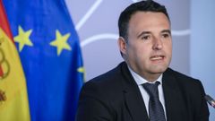 El consejero de Hacienda, Justicia y Asuntos Europeos, Guillermo Pel�ez