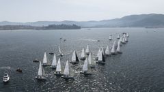 La cita, una de las cl�sicas de la vela gallega vive hoy su tercera y definitiva jornada.