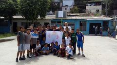 Ni�os de El Salvador, celtistas gracias a Nico Dom�nguez