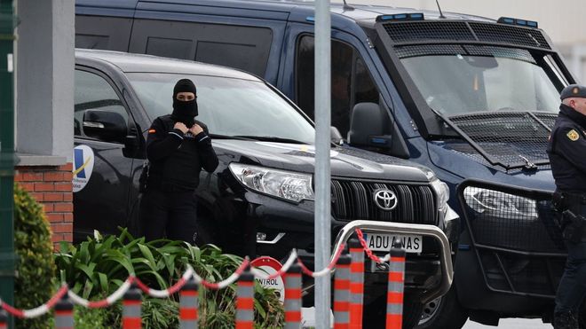 Imagen de archivo de la Polic�a Nacional en Basauri