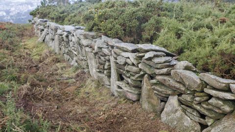 Muro de pedra seca