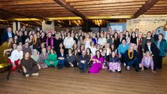 Fiesta de jubilaci�n de la enfermera Alicia Lamata