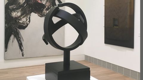 Escultura d'Oteiza nel Belles Artes d'Asturies