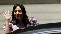 La directora de la Guardia Civil, Mercedes Gonz�lez, al salir de la Audiencia Nacional. Imagen de archivo.