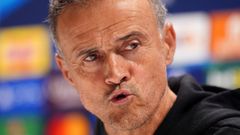 Luis Enrique.Luis Enrique, entrenador asturiano del PSG