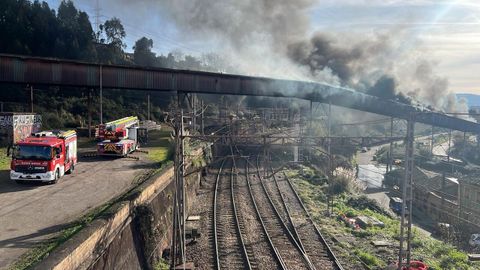 Incendio en ArcelorMittal