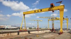 Navantia UK, anunci� este mi�rcoles que ha iniciado las obras de modernizaci�n de las famosas gr�as de sus astilleros Harland & Wolff (H&W) en Belfast, constructores del Titanic, con una inversi�n de 3,1 millones de libras (3,6 millones de euros).