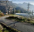 Los ciclistas tardar�n unos siete minutos en subir al mirador.