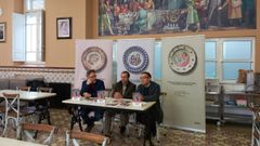 Roberto Taboada, Antonio Tostado y Jos� Carlos Enr�quez, en la presentaci�n del ciclo el pasado mes de enero
