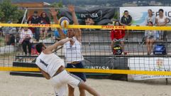 Decenas de personas vieron los partidos en el lago de As Pontes