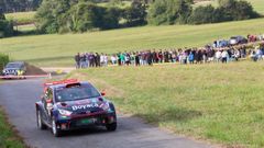 Imagen de la pasada edici�n del Rally Terra de Galicia.