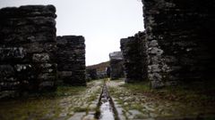 Ruinas del hospital de peregrinos de Montouto 
