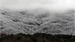 Las�primeras fotos de O Courel nevado en el 2017