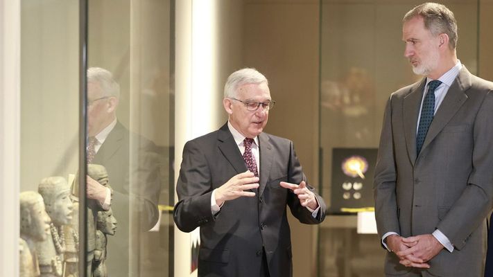 El rey Felipe VI durante su reciente visita a M&eacute;xico.