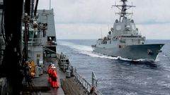 El encuentro de la M�ndez N��ez y el Cantabria en el Mediterr�neo