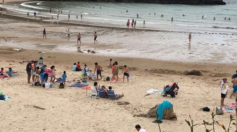 Playa de Barro, en Llanes
