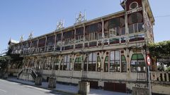 Edifiio de La Terraza, en Sada.