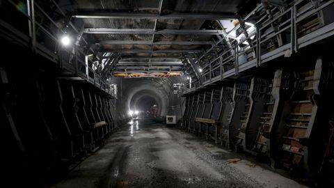 Obras de los tneles del tren al puerto exterior