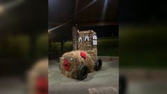 A decoraci�n de Nadal de As Nogais